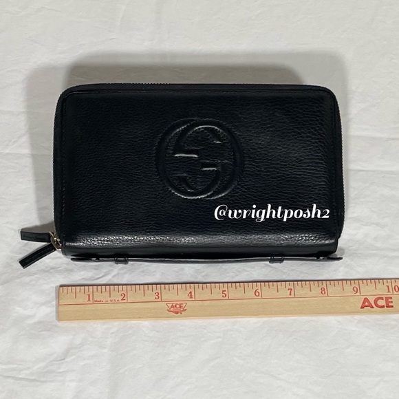 Gucci Soho Cellarius Leather Wallet - Picture 11 of 13